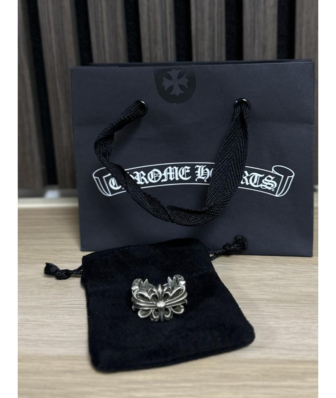 CHROME HEARTS Серебряное серебряное кольцо, фото 6