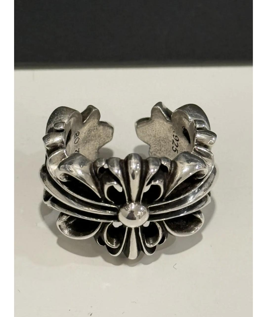 CHROME HEARTS Серебряное серебряное кольцо, фото 5