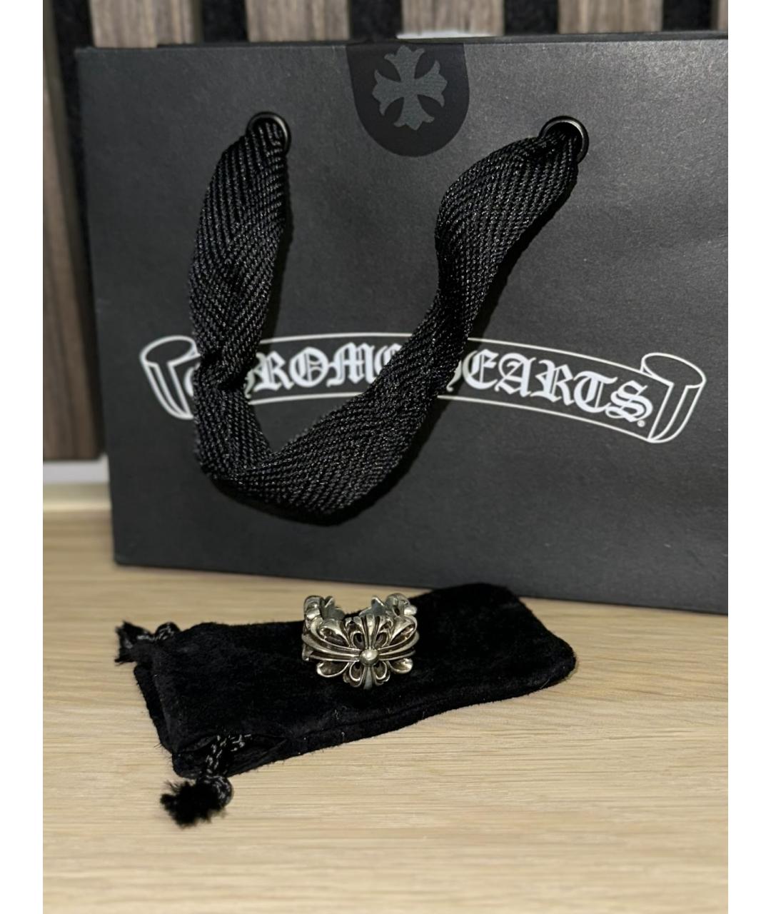 CHROME HEARTS Серебряное серебряное кольцо, фото 6