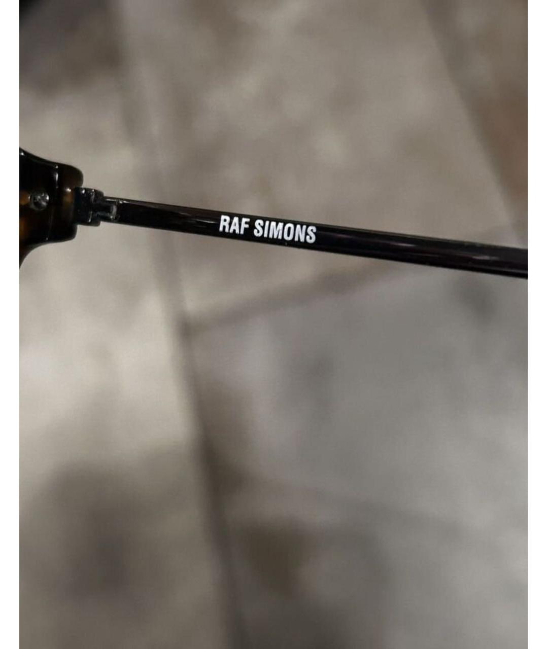 RAF SIMONS Пластиковые солнцезащитные очки, фото 3