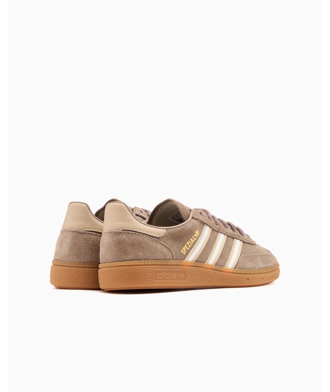 ADIDAS Бежевые замшевые кроссовки, фото 5