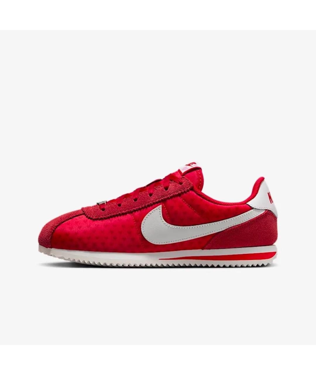 NIKE Красные текстильные кеды, фото 5