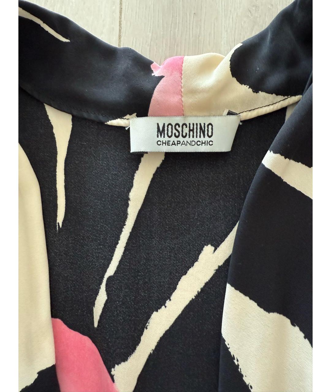 MOSCHINO Шелковое повседневное платье, фото 5