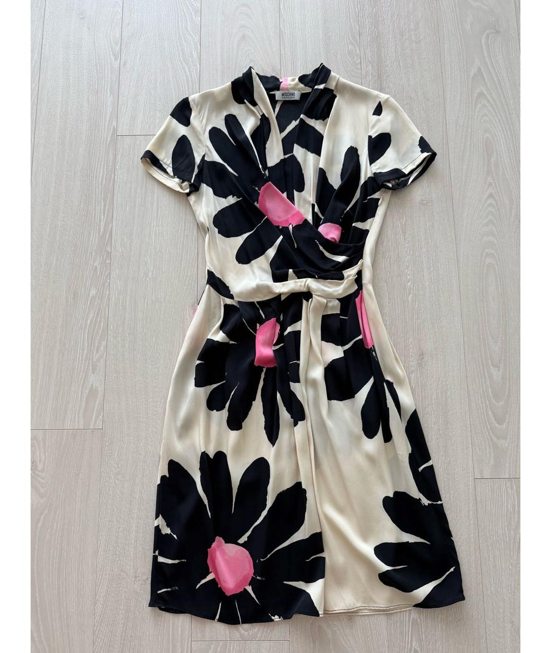MOSCHINO Шелковое повседневное платье, фото 8