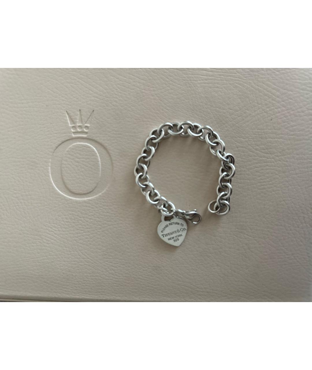 TIFFANY&CO Серебрянный серебряный браслет, фото 2