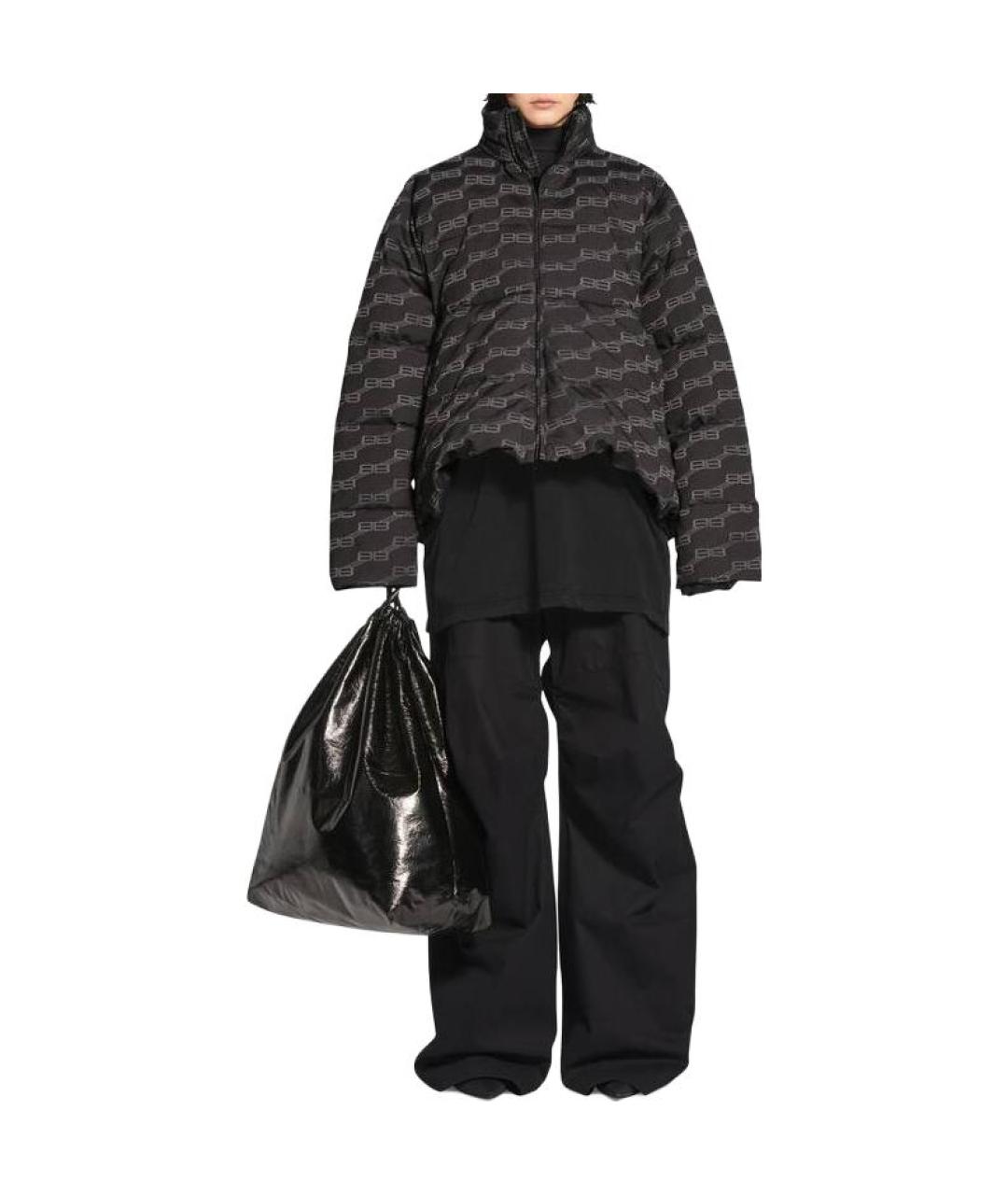 BALENCIAGA Коричневый пуховик, фото 3