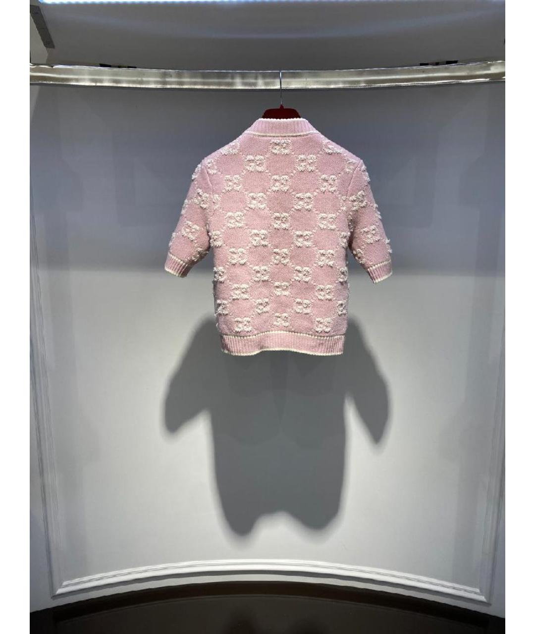 GUCCI Розовый джемпер / свитер, фото 4