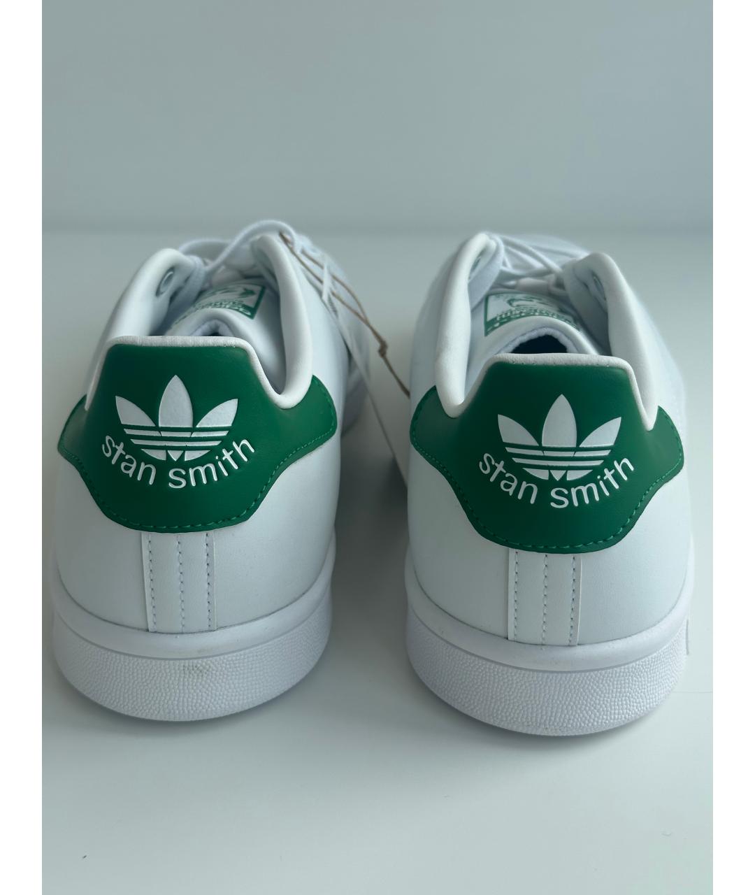ADIDAS Белые низкие кроссовки / кеды из искусственной кожи, фото 6