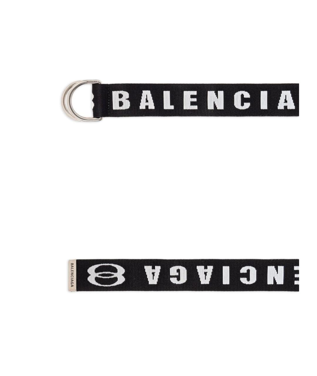 BALENCIAGA Черный ремень, фото 4