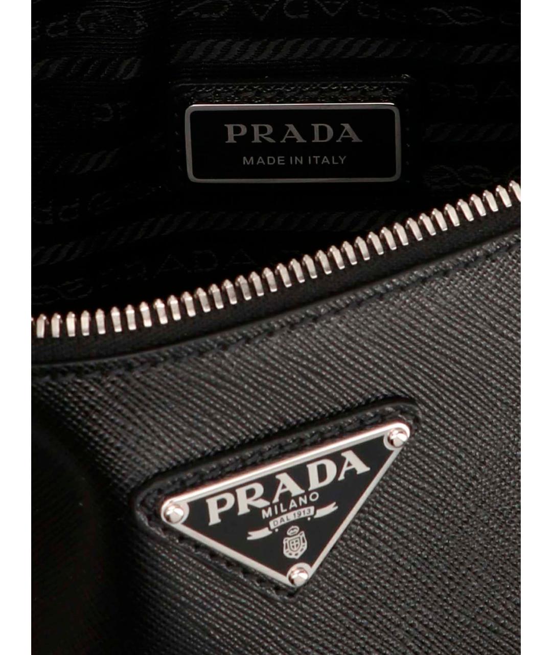 PRADA Черная сумка на плечо, фото 4