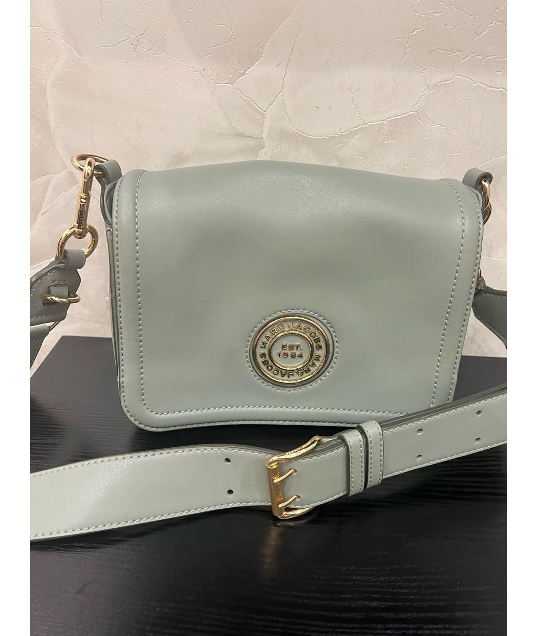 MARC JACOBS Зеленая кожаная сумка через плечо, фото 8