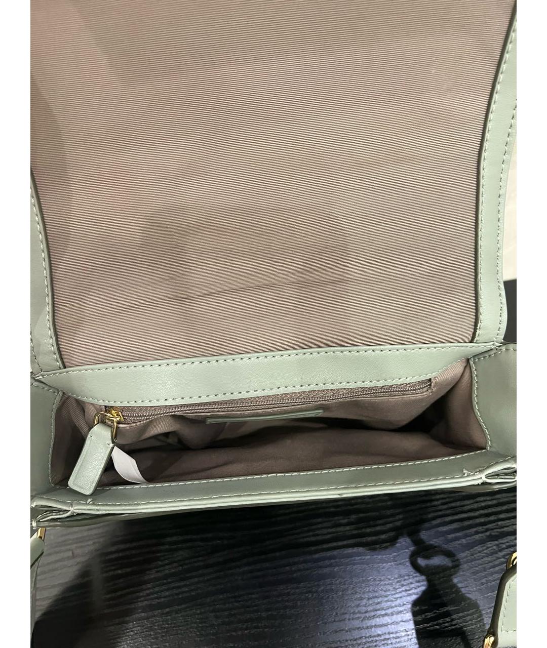 MARC JACOBS Зеленая кожаная сумка через плечо, фото 3