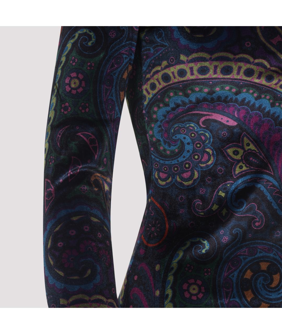 ETRO Мульти полиэстеровый джемпер / свитер, фото 3