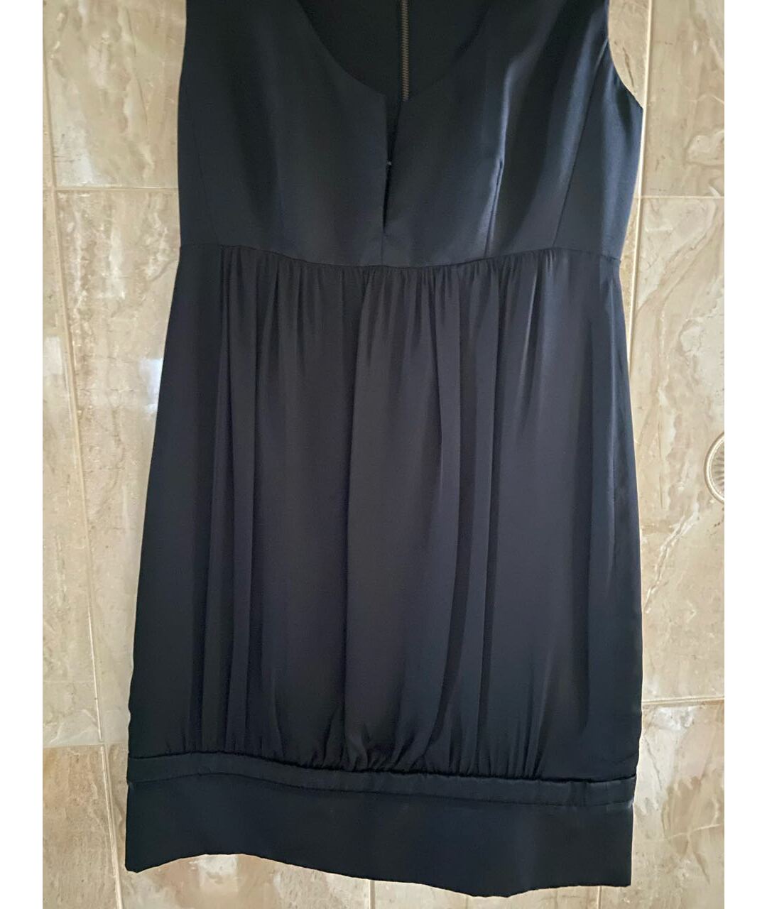 STELLA MCCARTNEY Черное шелковое повседневное платье, фото 4