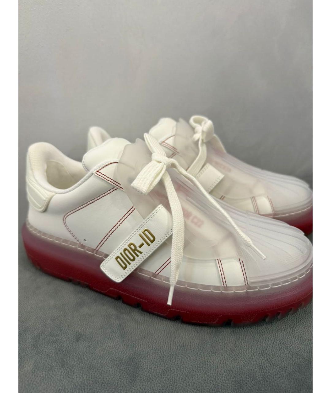 CHRISTIAN DIOR Белые кеды, фото 4