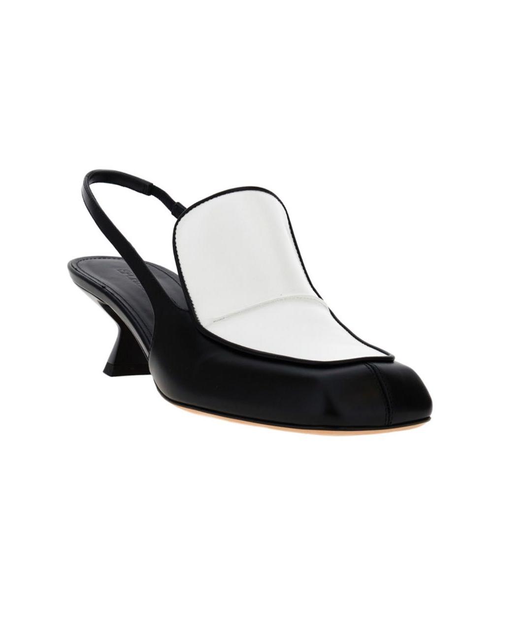 SPORTMAX Мульти кожаные босоножки, фото 2