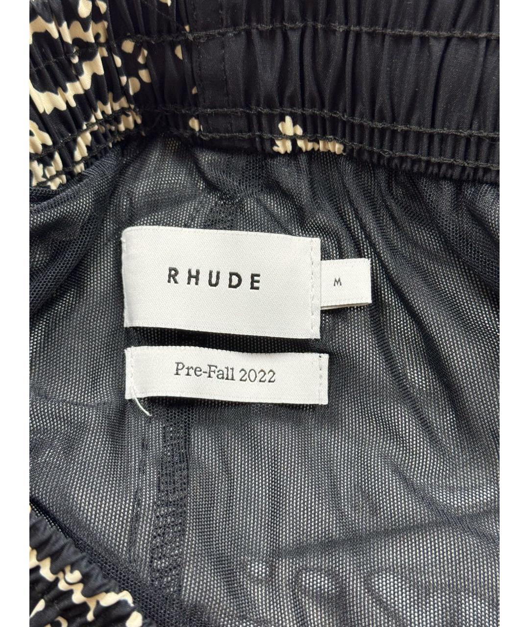 RHUDE Темно-синие шорты, фото 7