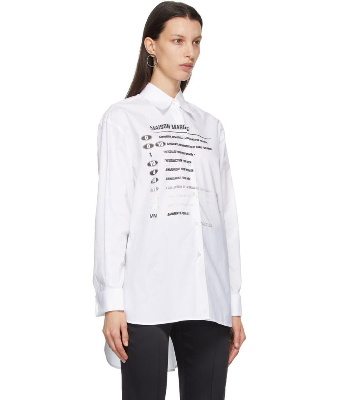 MM6 MAISON MARGIELA Черная хлопковая рубашка, фото 6