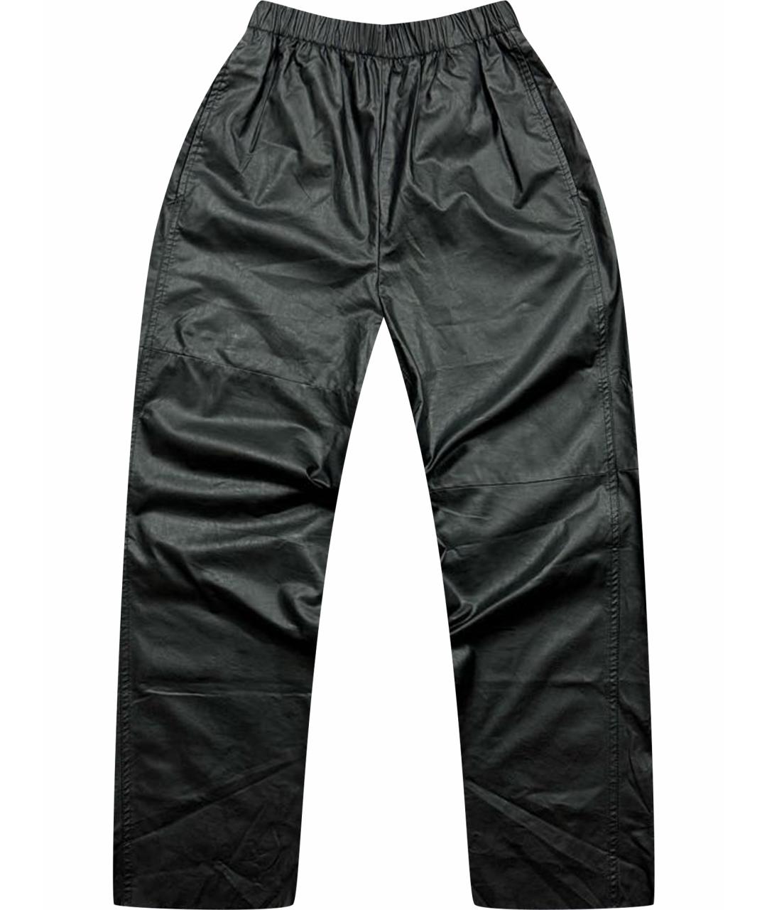 MM6 MAISON MARGIELA Черные брюки широкие, фото 1