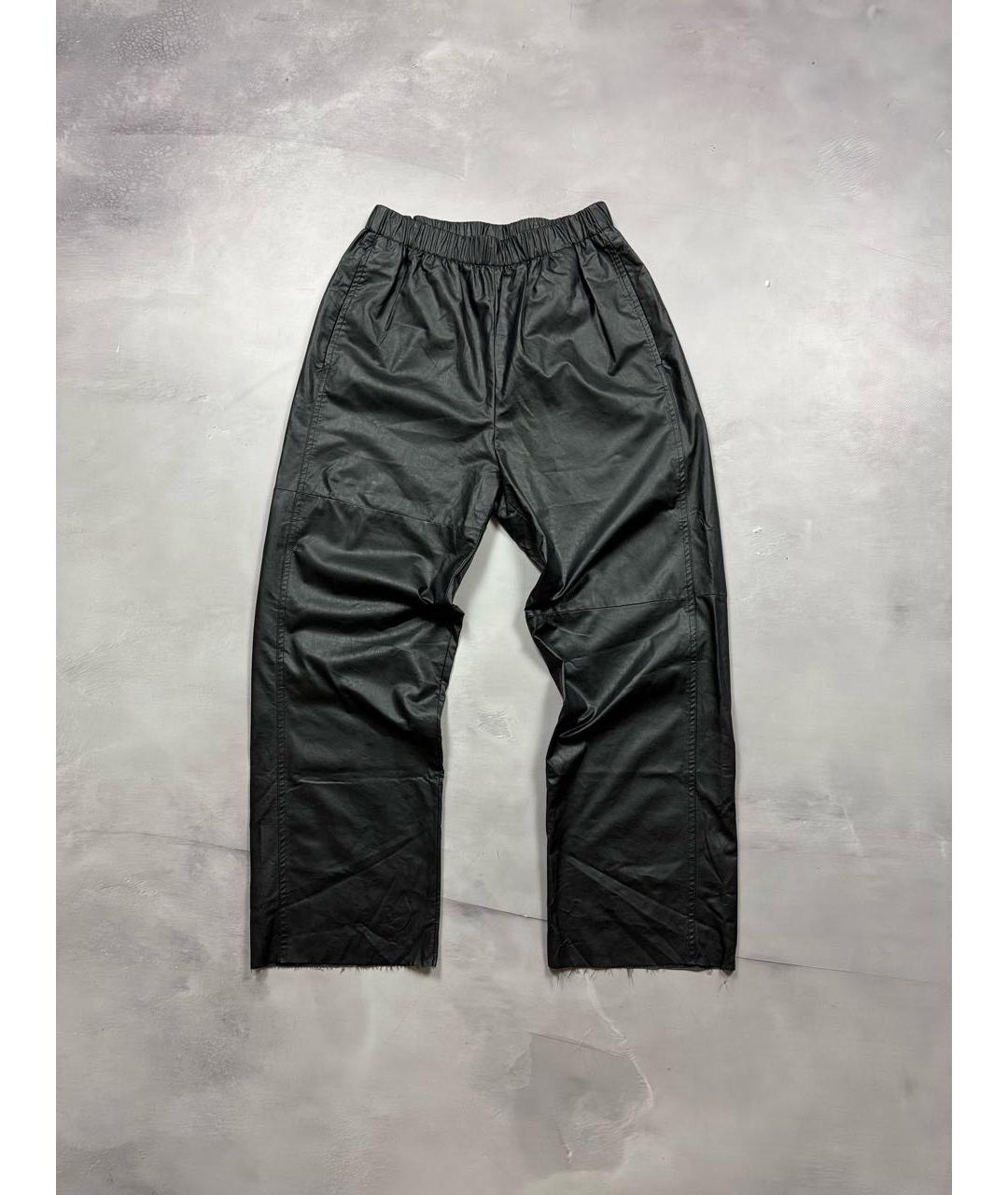 MM6 MAISON MARGIELA Черные брюки широкие, фото 9