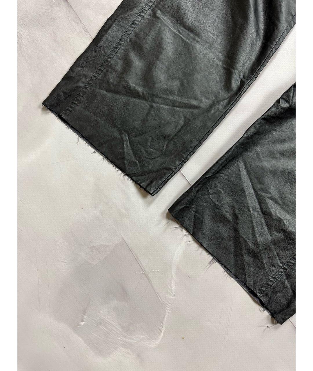 MM6 MAISON MARGIELA Черные брюки широкие, фото 4