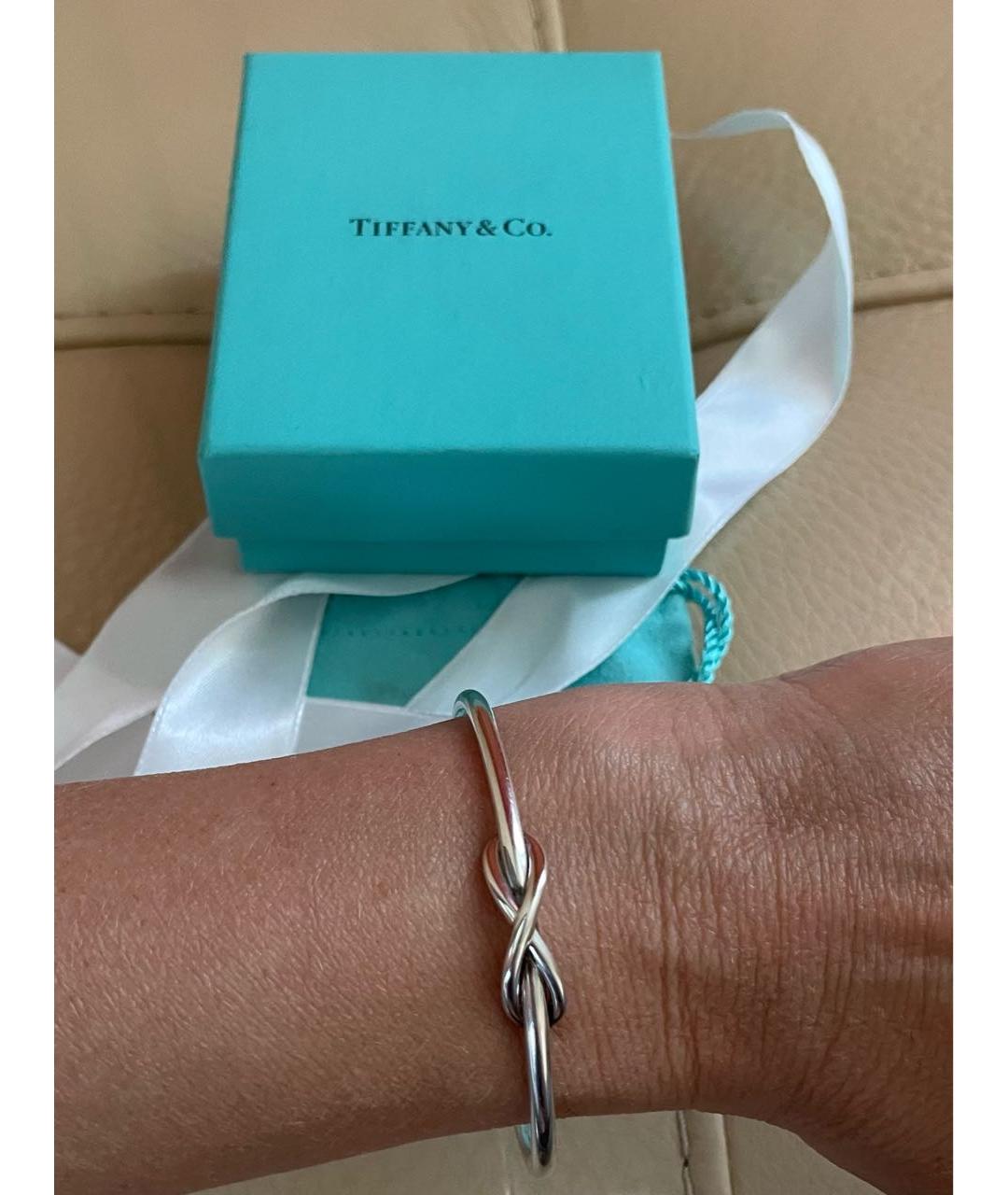 TIFFANY&CO Серебрянный серебряный браслет, фото 3