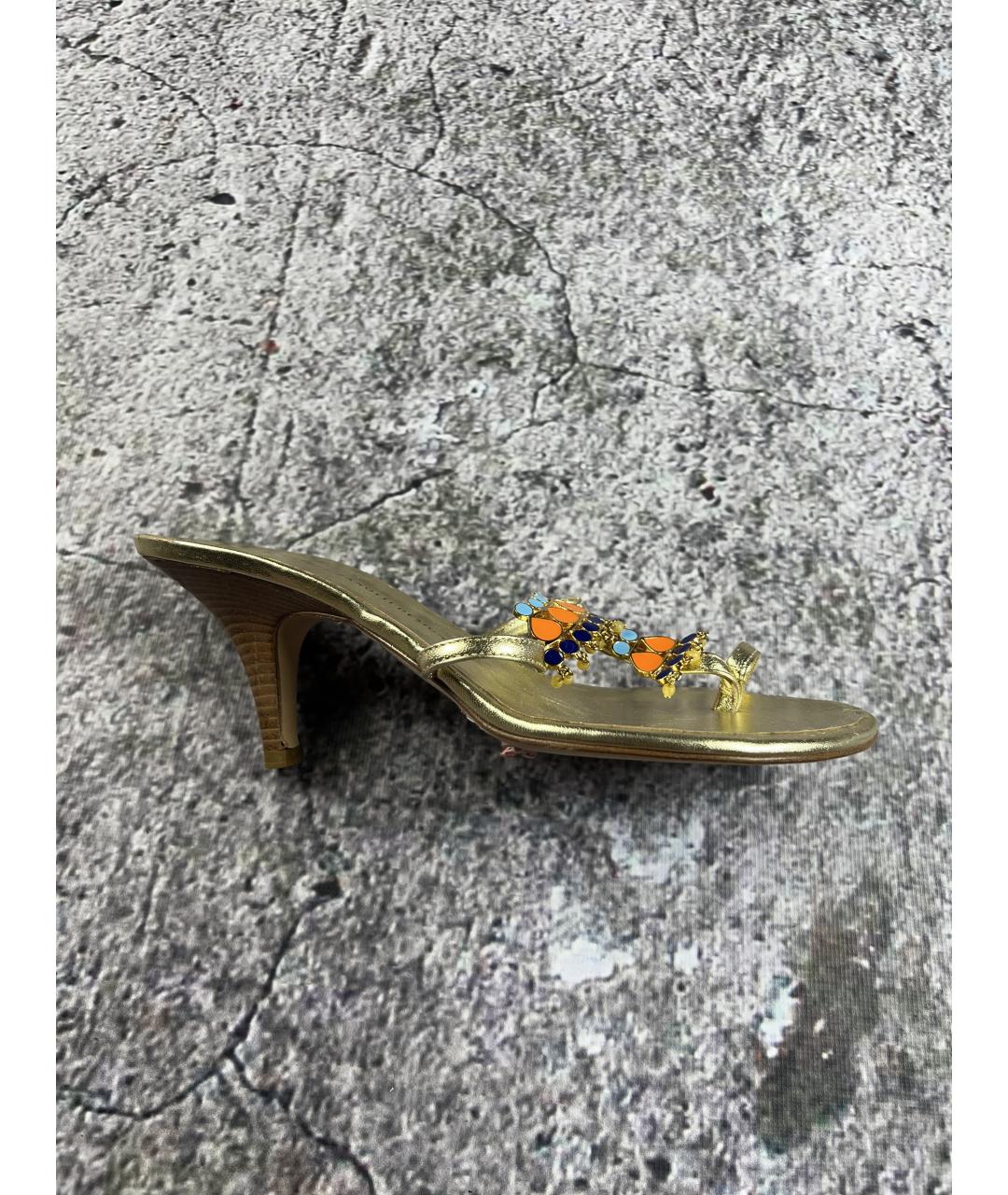 GIUSEPPE ZANOTTI DESIGN Кожаные босоножки, фото 10