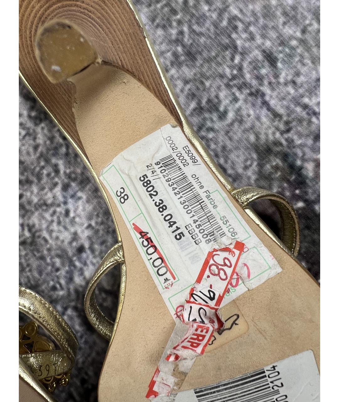 GIUSEPPE ZANOTTI DESIGN Кожаные босоножки, фото 6
