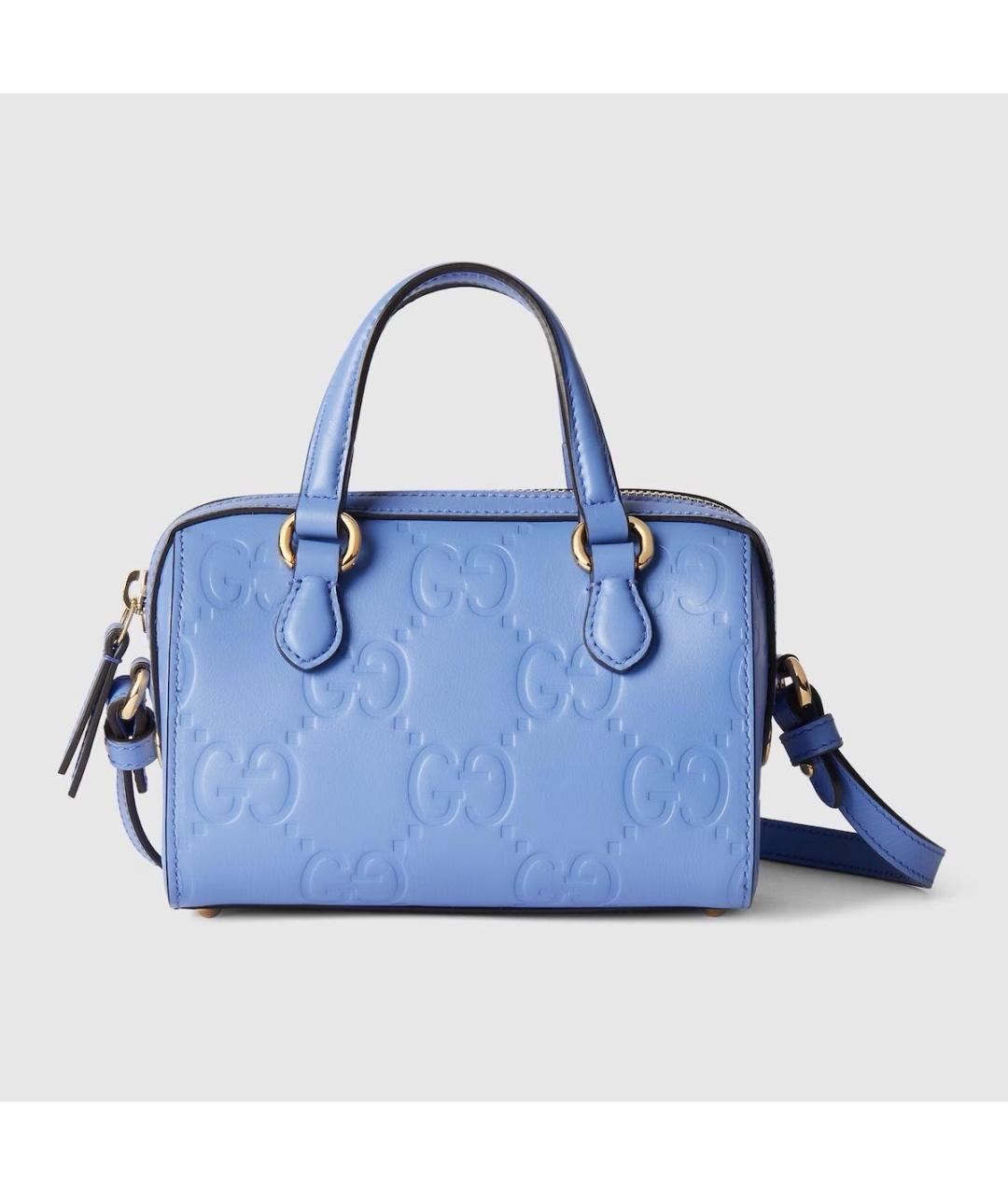 GUCCI Кожаная сумка с короткими ручками, фото 3