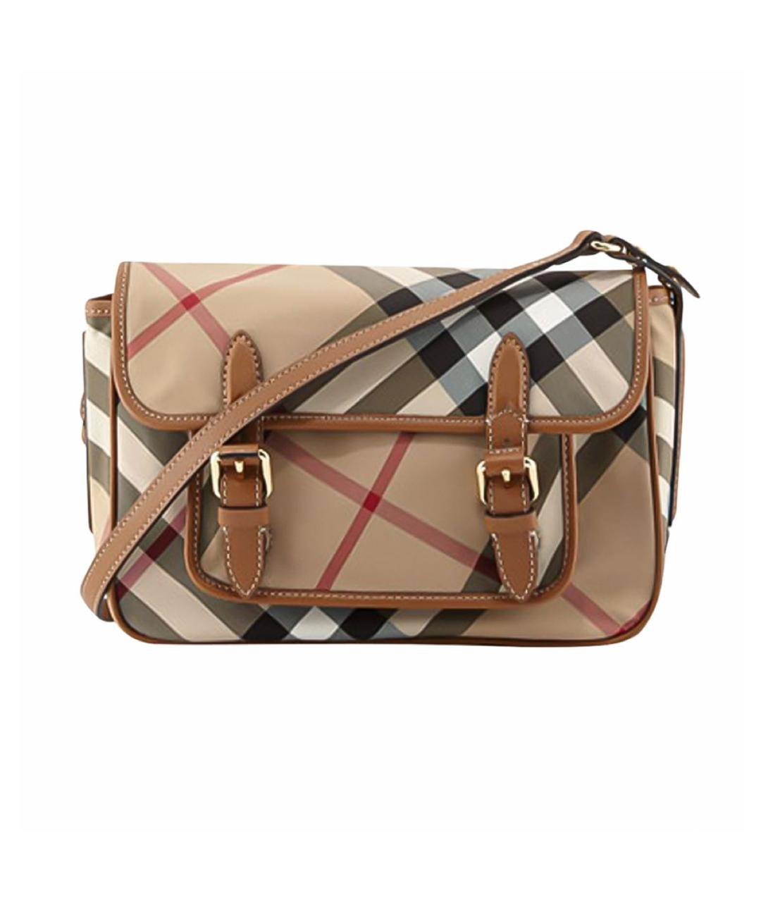 BURBERRY Коричневая сумка через плечо, фото 9