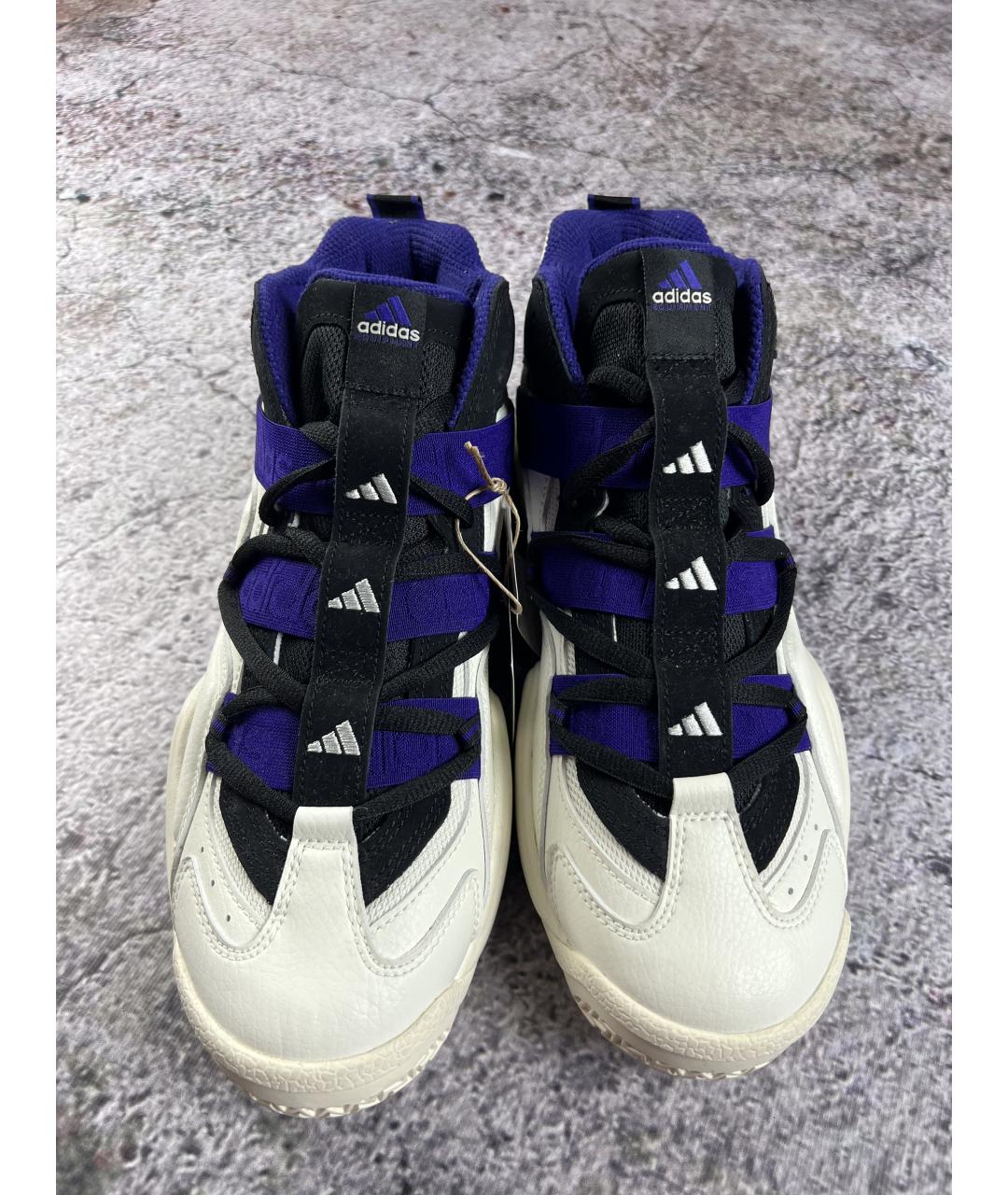 ADIDAS Кожаные высокие кроссовки / кеды, фото 2