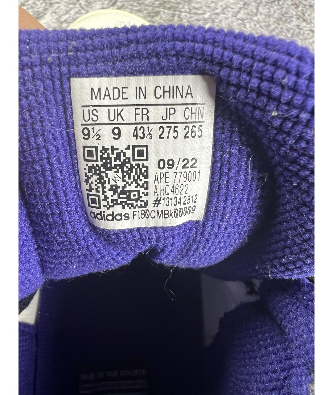 ADIDAS Кожаные высокие кроссовки / кеды, фото 8