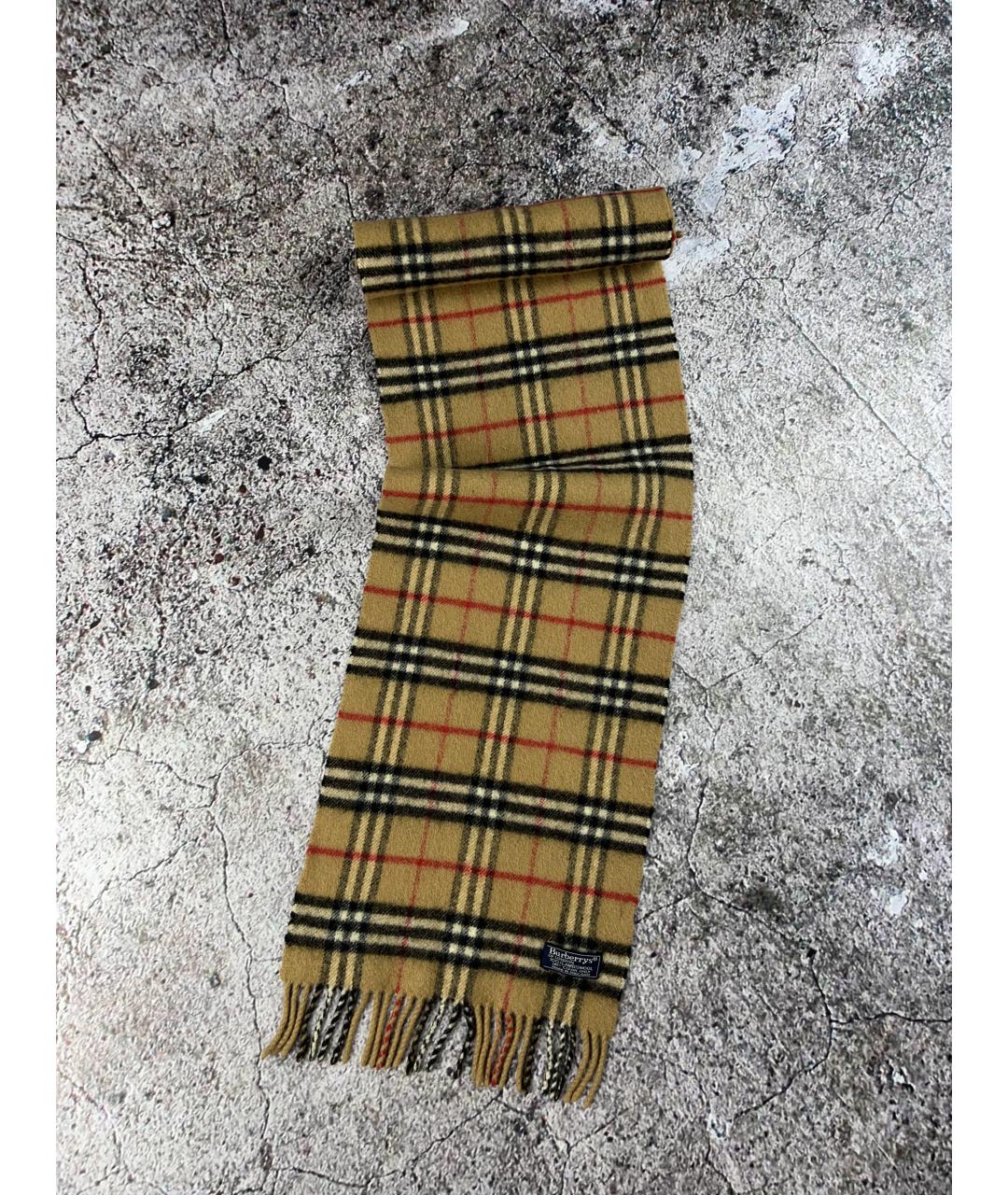 BURBERRY Шерстяной шарф, фото 4