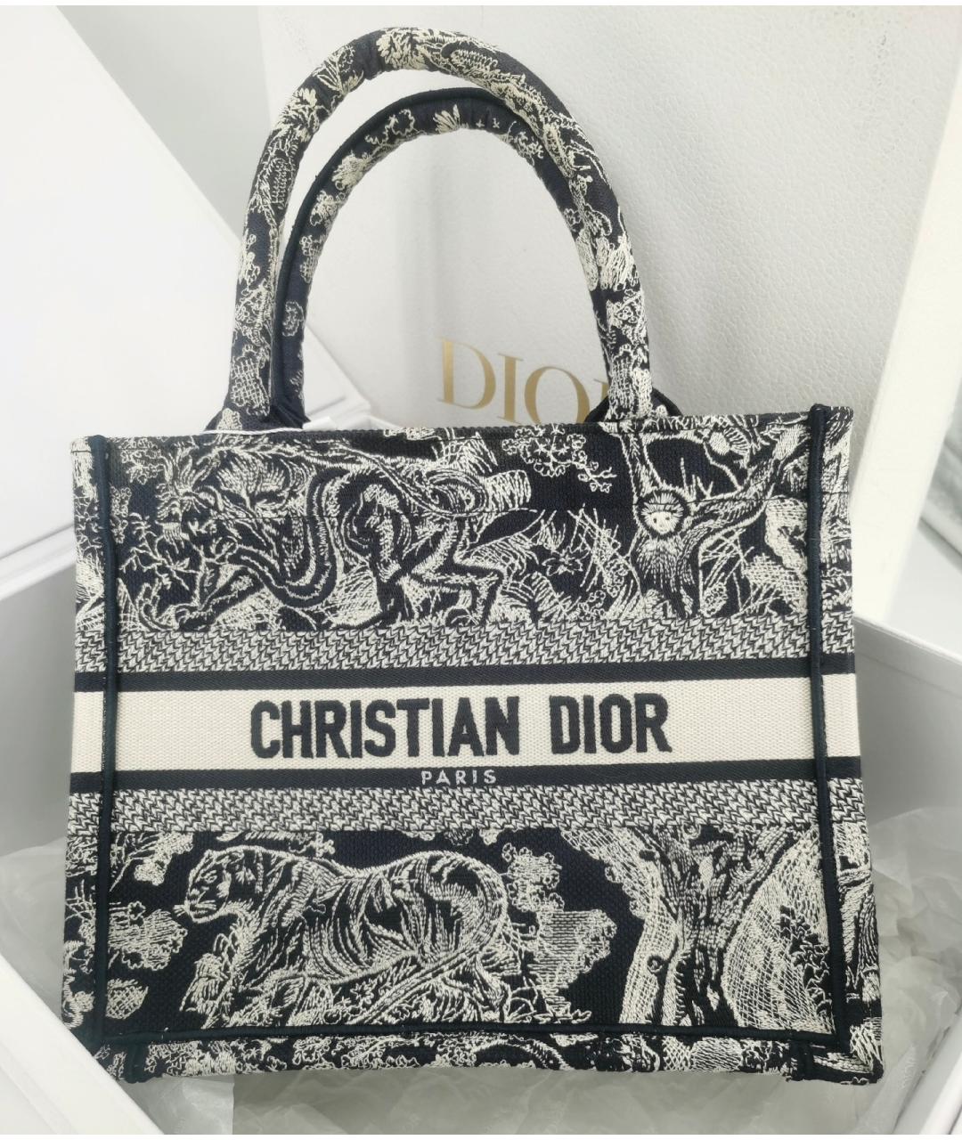 CHRISTIAN DIOR Голубая сумка с короткими ручками, фото 8