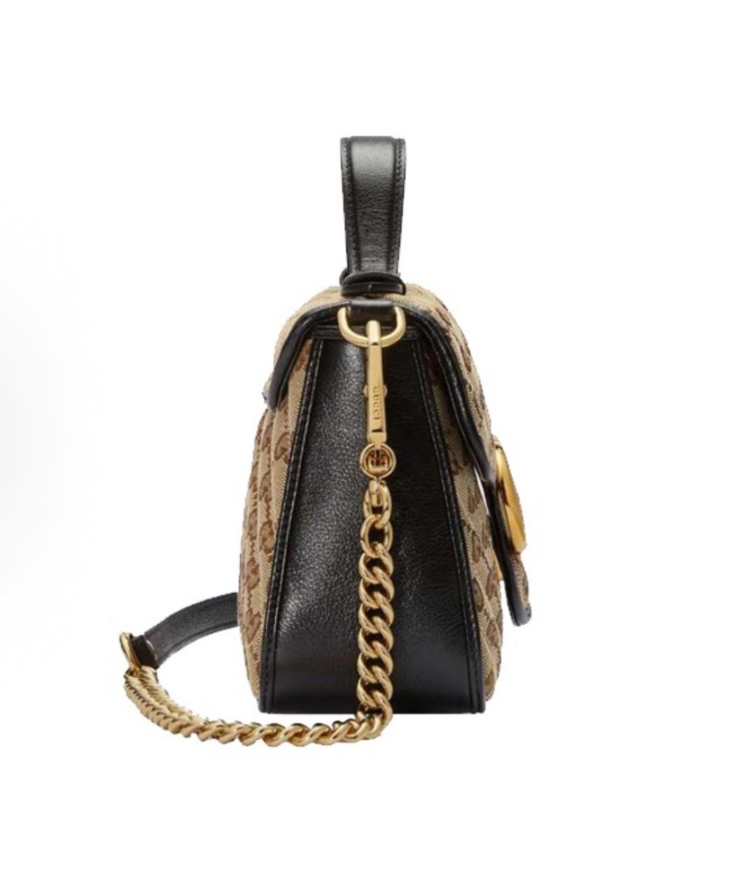 GUCCI Коричневая сумка с короткими ручками, фото 4