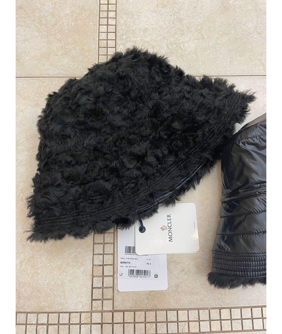 MONCLER Черная шляпа, фото 3