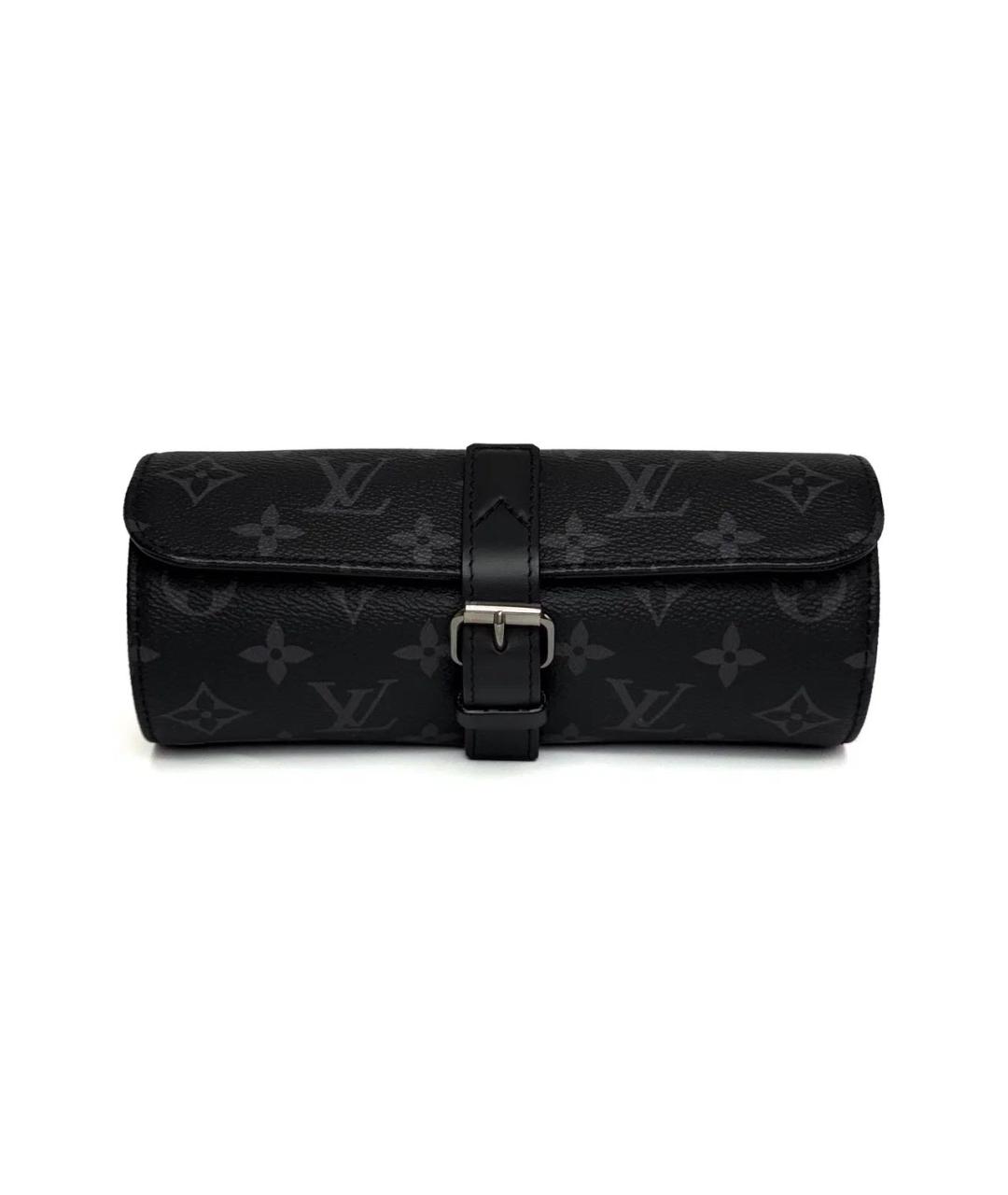 LOUIS VUITTON Черная ключница, фото 1