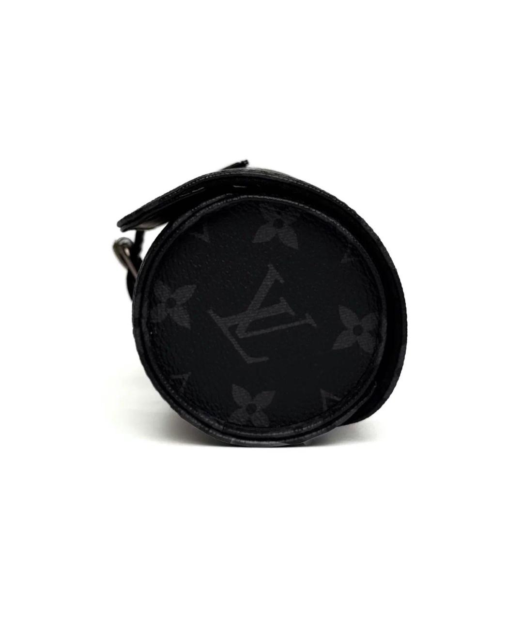LOUIS VUITTON Черная ключница, фото 5