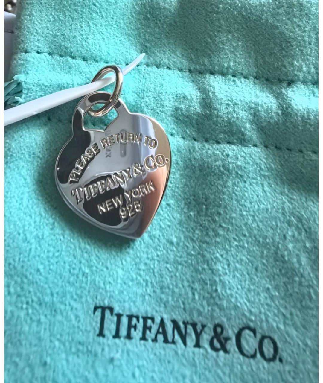 TIFFANY&CO Серебрянный серебряный кулон, фото 2