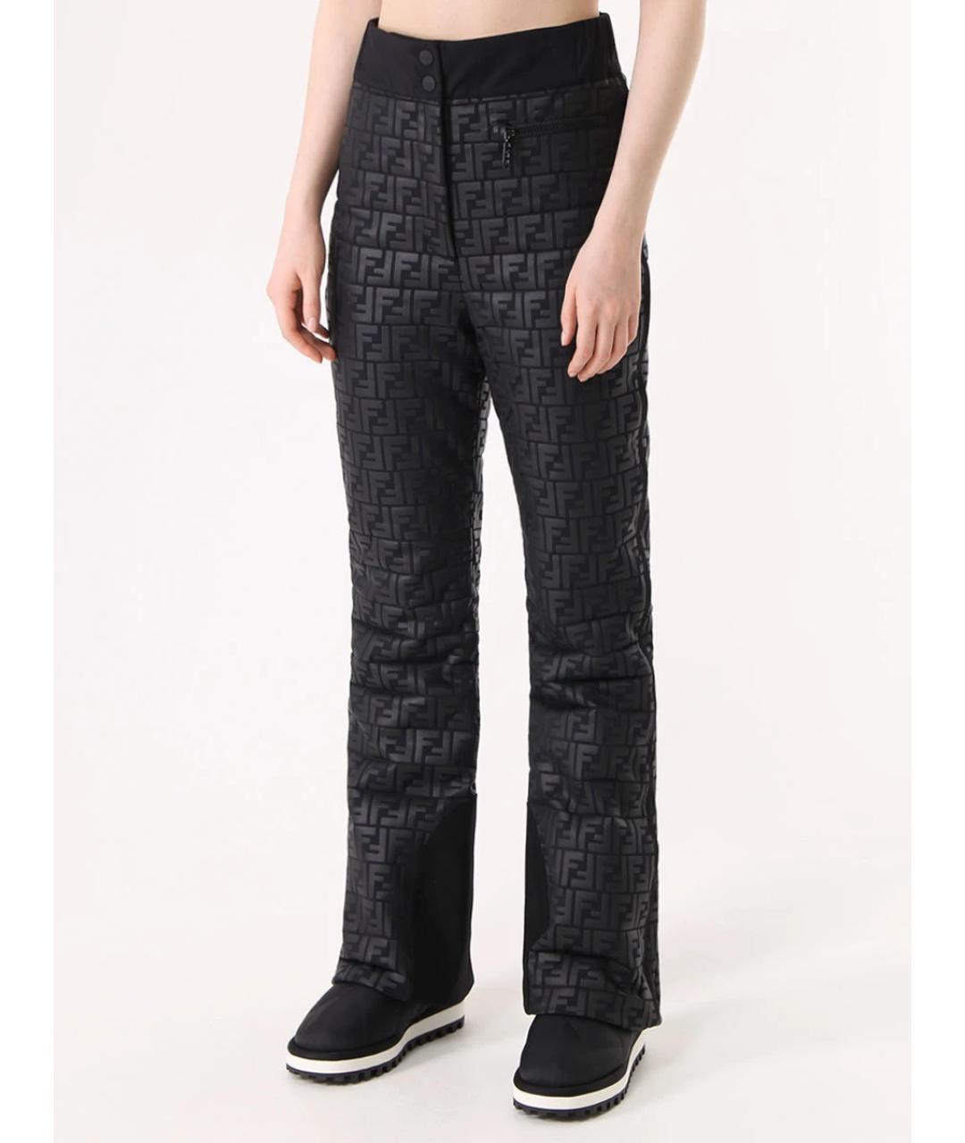 FENDI Черные спортивные брюки и шорты, фото 4