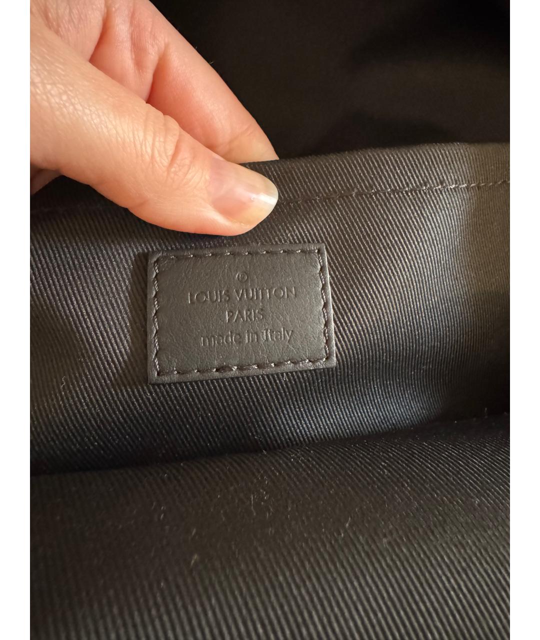 LOUIS VUITTON Коричневый рюкзак, фото 4