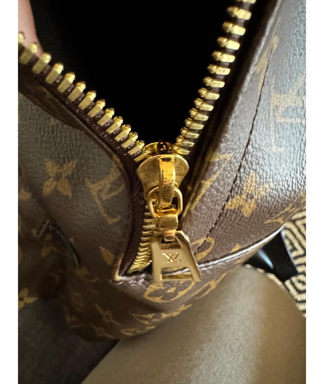 LOUIS VUITTON Коричневый рюкзак, фото 6