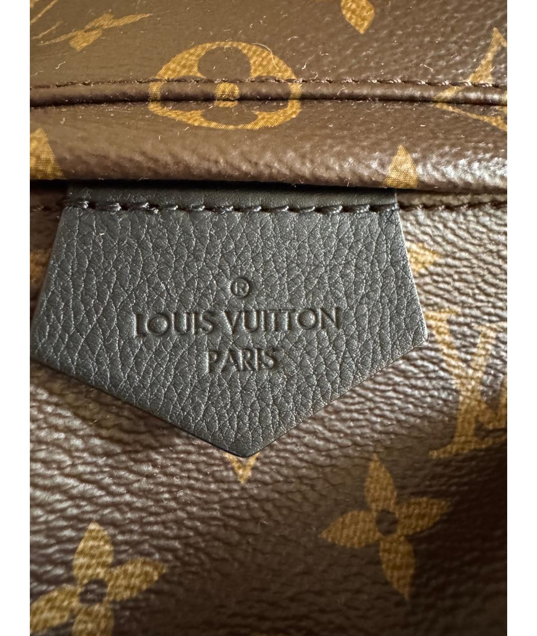 LOUIS VUITTON Коричневый рюкзак, фото 7