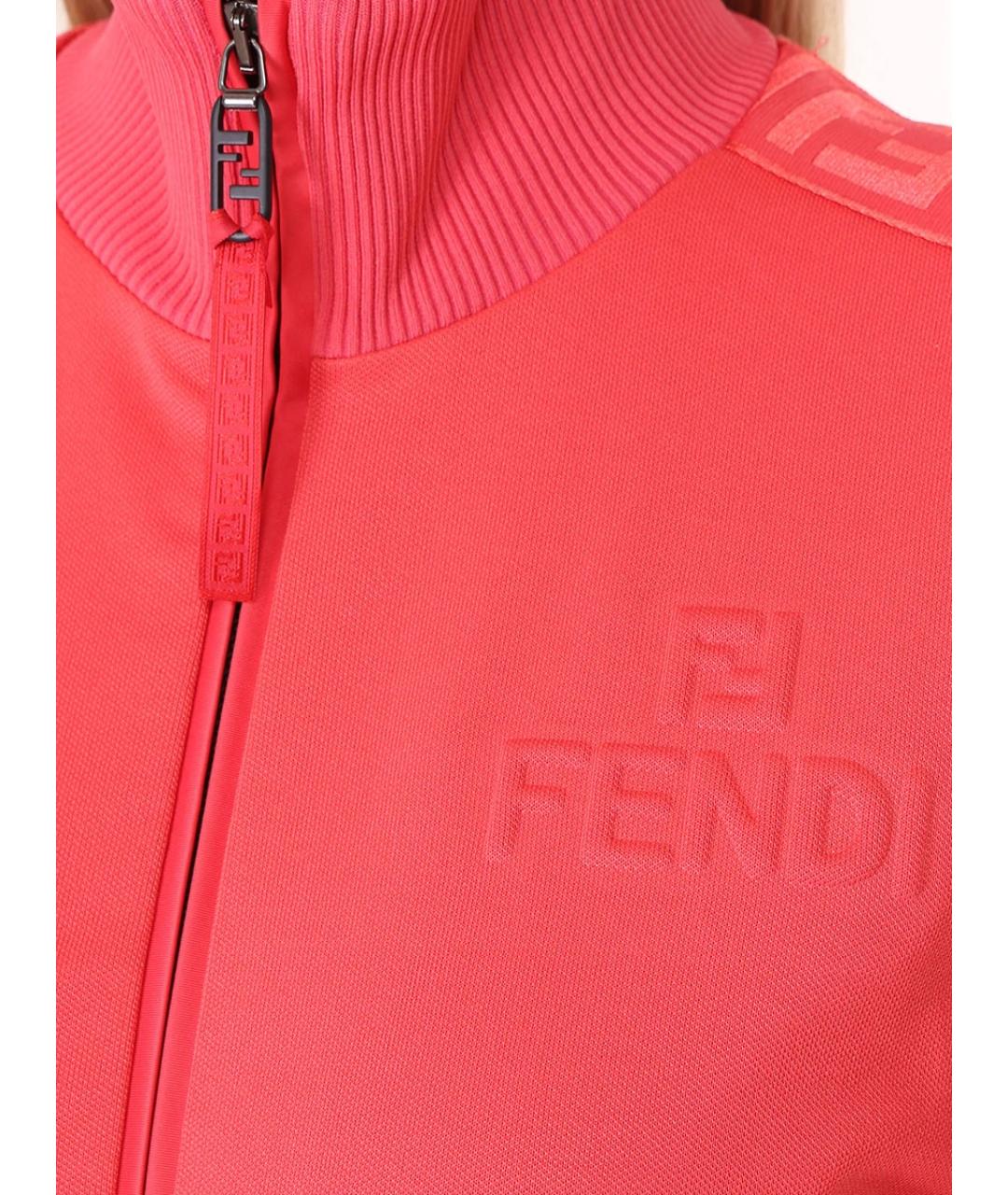 FENDI Розовый хлопковый костюм с брюками, фото 5