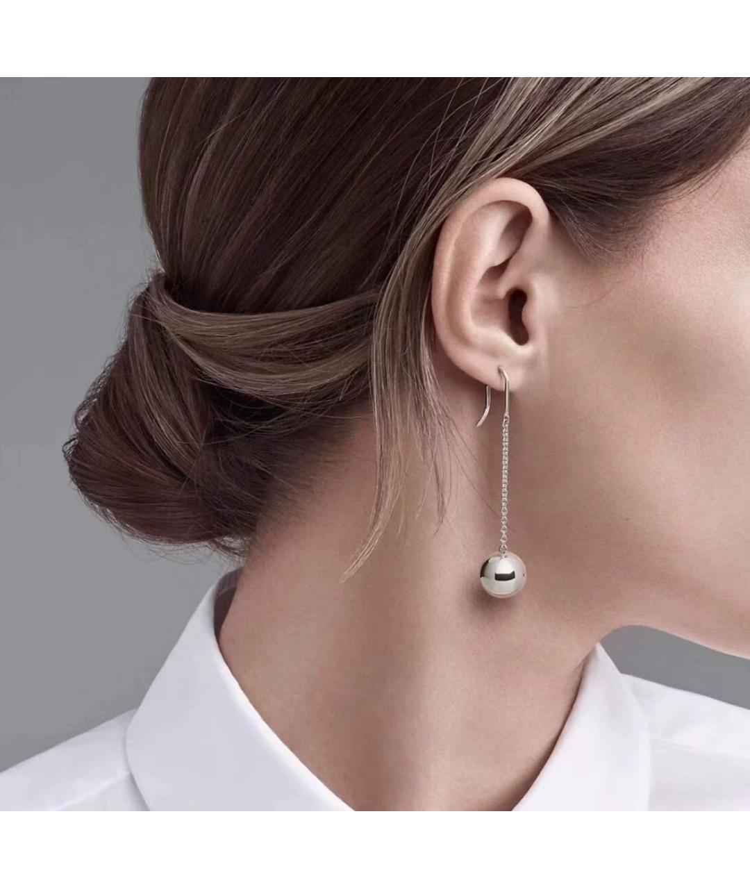 TIFFANY&CO Серебряные серебряные серьги, фото 7