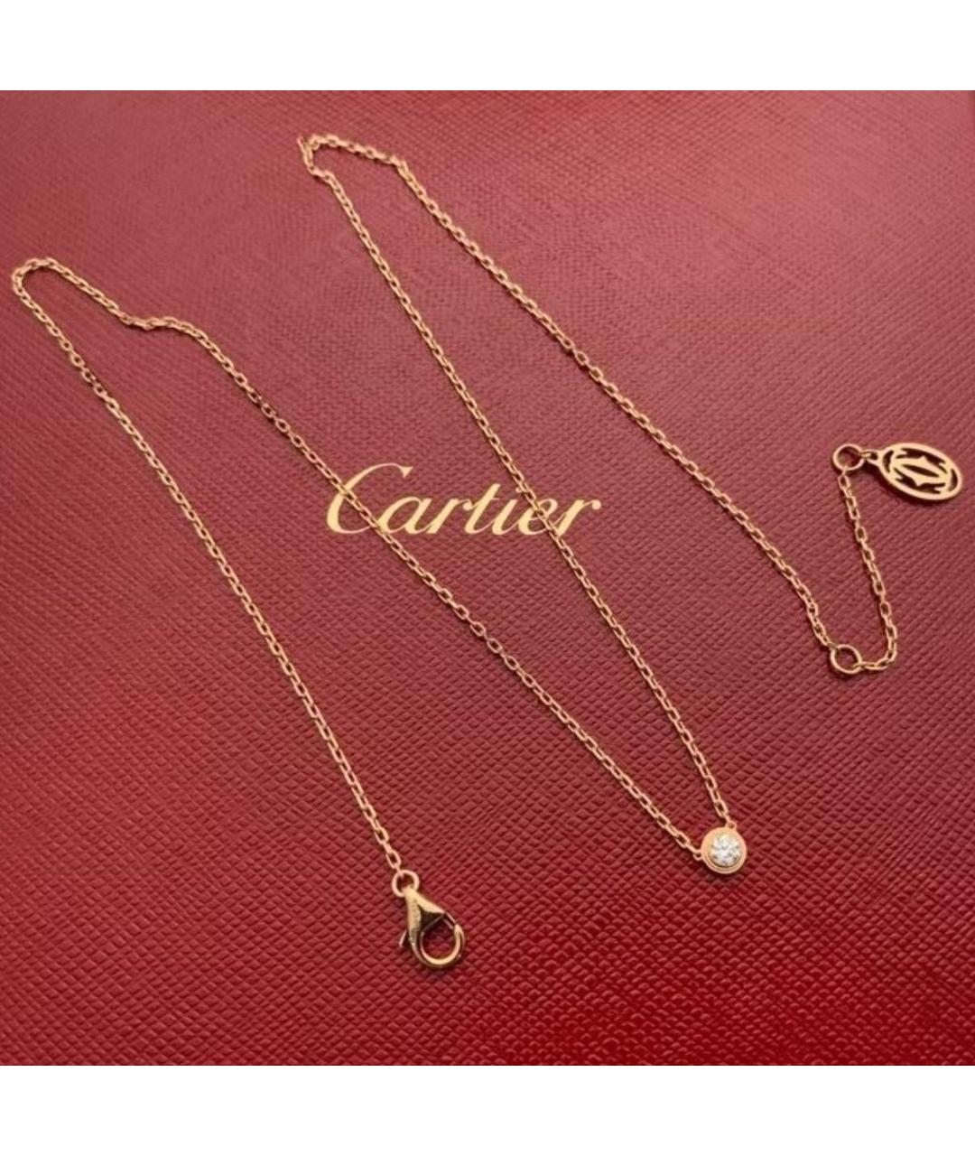 CARTIER Золотая подвеска из розового золота, фото 5