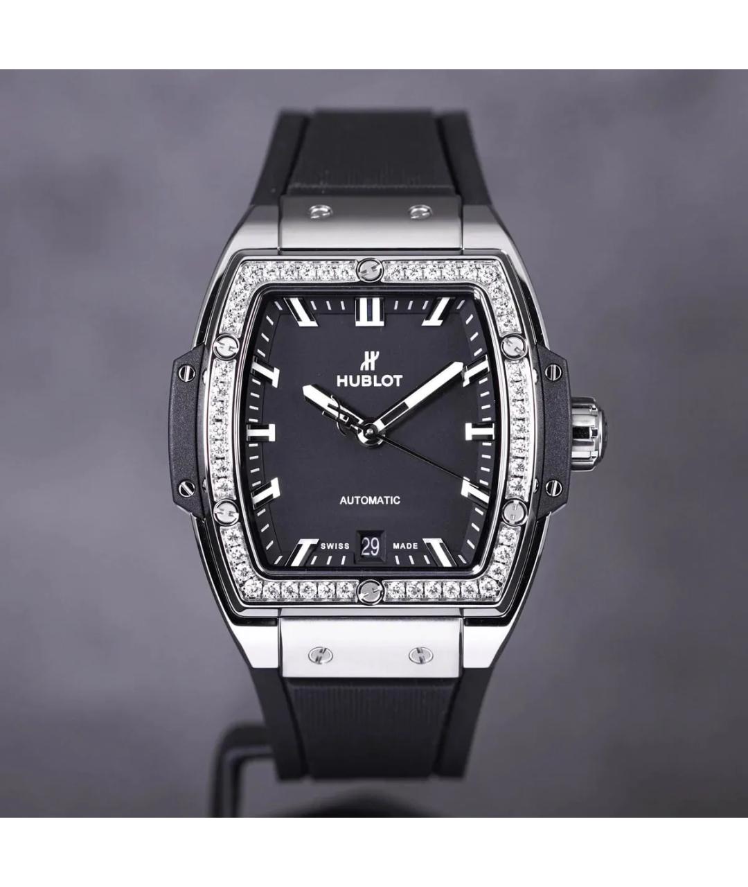 HUBLOT Черные часы, фото 3