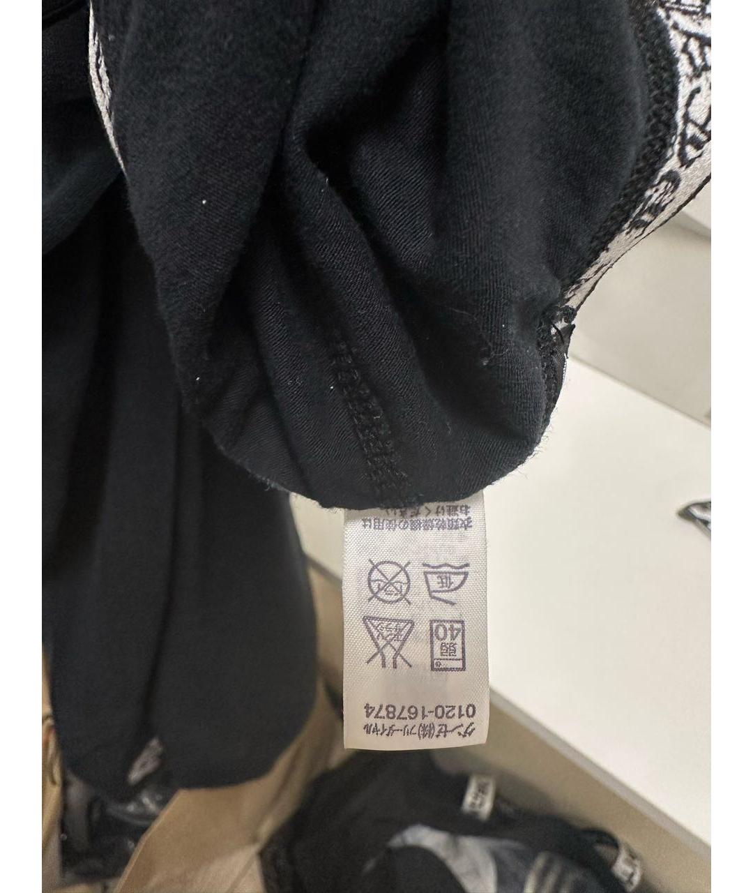 CHROME HEARTS Черные хлопковые спортивные брюки и шорты, фото 7