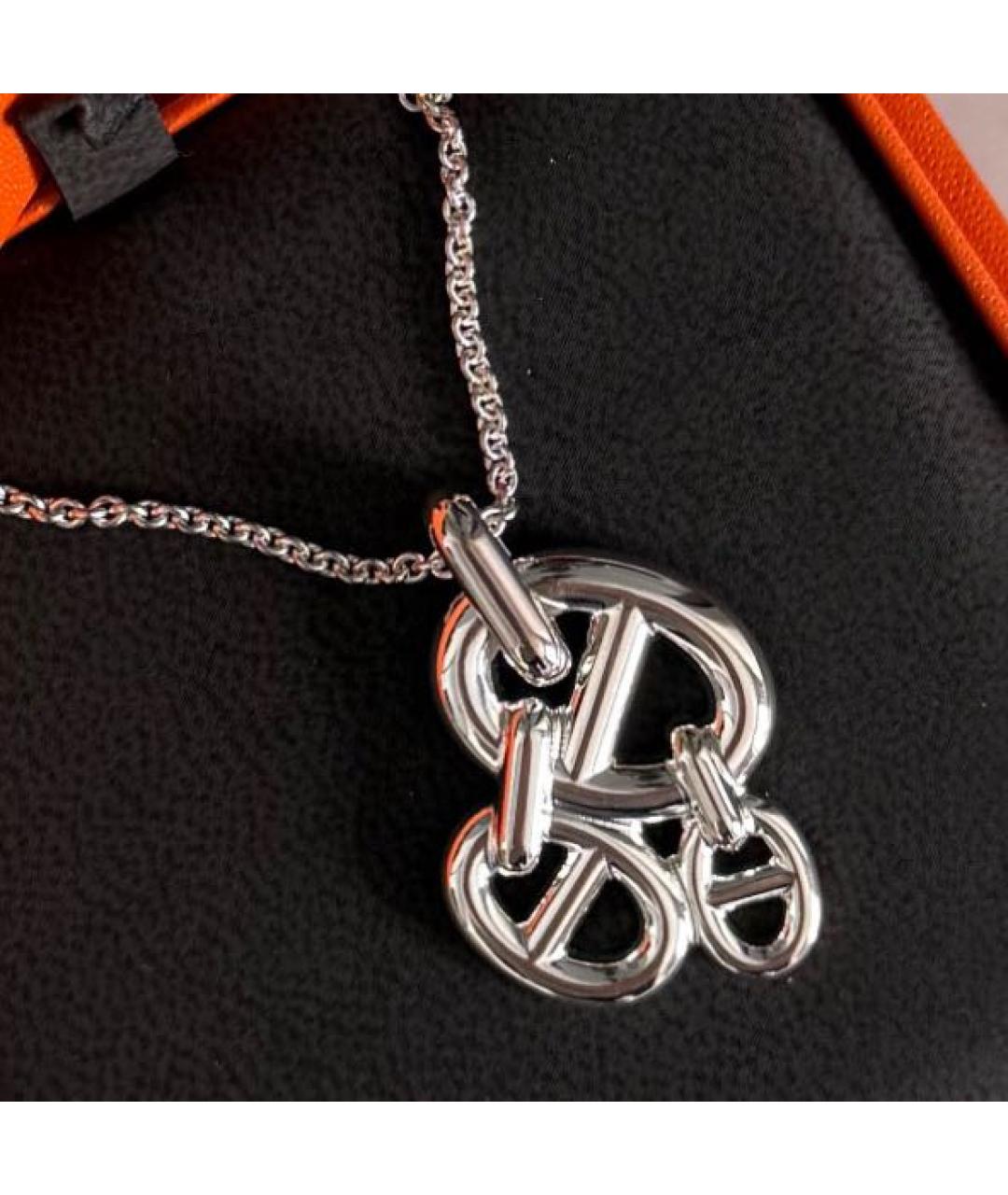 HERMES Серебряная серебряная подвеска, фото 4