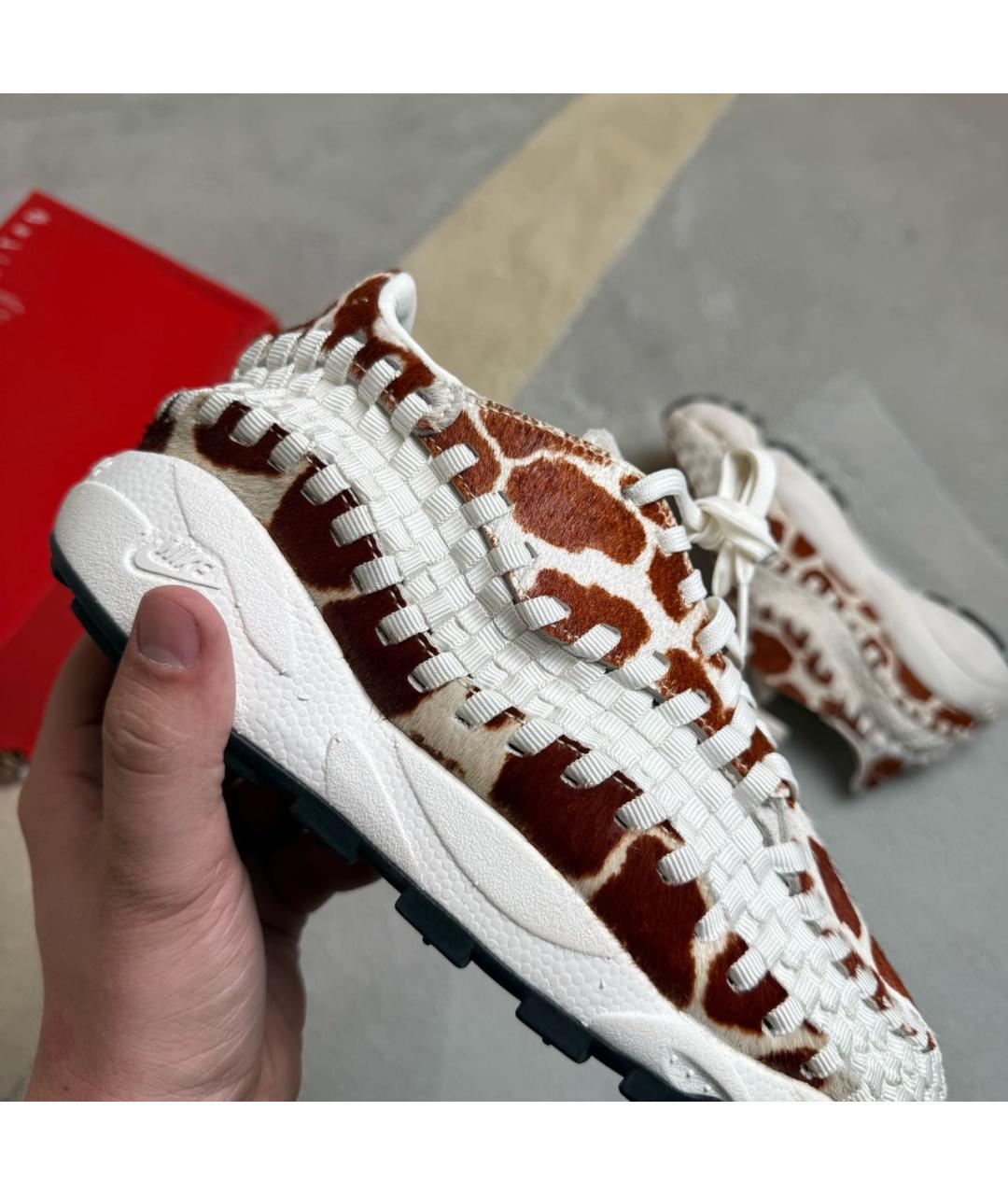 NIKE Коричневые низкие кроссовки / кеды, фото 5
